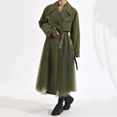Chaqueta Cortavientos Verde con Malla Coreana para Mujer - Image 60