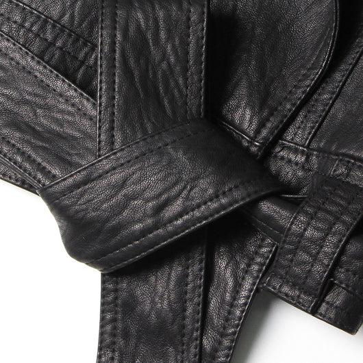 Chaqueta de Cuero PU Estilo Motociclista para Mujer - Image 18