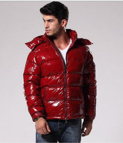 Chaqueta Acolchada de Plumón para Parejas - Abrigo Grueso y Cálido - Image 8