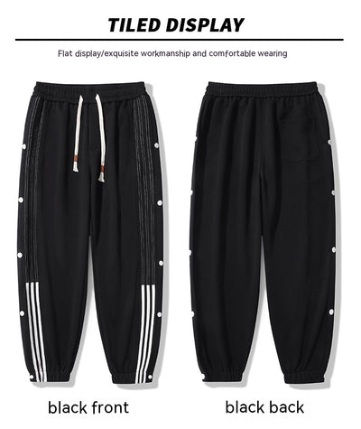Pantalones Deportivos Holgados con Tobillera para Hombre - Estilo Otoño - Image 21