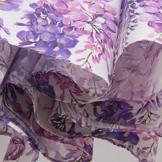 Falda Larga Amplia Estampado Glicina en Algodón - Image 12