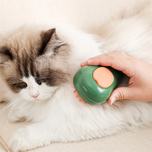 Cepillo de Baño con Vapor para Gatos y Perros - Masaje Automático con Autolimpieza - Image 13