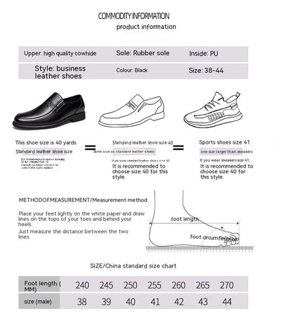 Zapatos de Cuero Genuino Estilo Inglés para Hombre - Elegancia Casual Profesional - Image 6