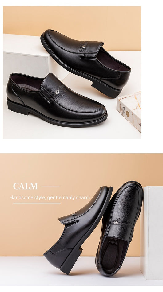 Zapatos de Cuero Genuino Estilo Inglés para Hombre - Elegancia Casual Profesional - Image 9