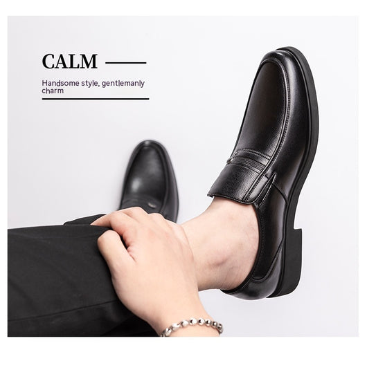 Zapatos de Cuero Genuino Estilo Inglés para Hombre - Elegancia Casual Profesional - Image 12