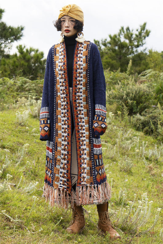 Suéter Suelto de Punto Medio - Chaqueta Versátil - Image 12