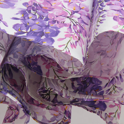 Falda Larga Amplia Estampado Glicina en Algodón - Image 18