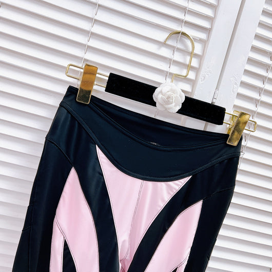 Leggings Deportivos con Malla y Costuras Decorativas para Mujer - Image 40