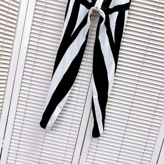 Leggings Deportivos con Malla y Costuras Decorativas para Mujer - Image 48