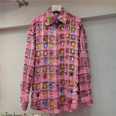 Cardigan Largo con Borlas y Manga Larga para Mujer - Image 11