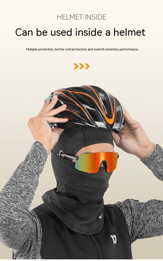 Pasamontaña Térmico de Forro Polar para Ciclismo con Abertura Ocular - Image 20
