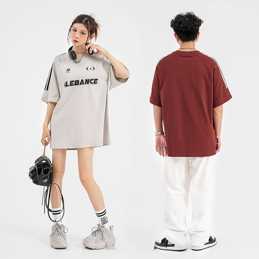 Camiseta con Estampado de Letras en Cinta - Image 11