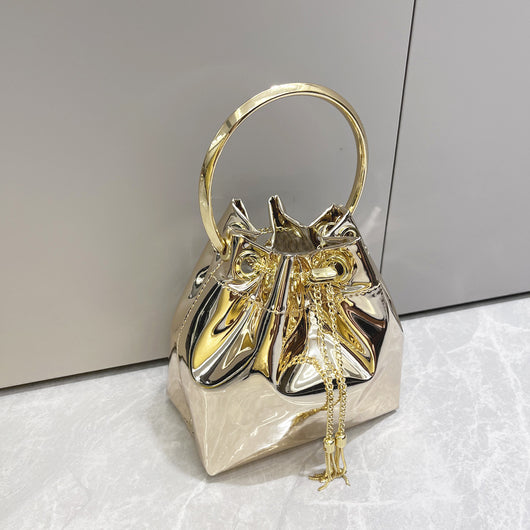 Bolso Mensajero de Cadena Metálica para Mujer - Image 18