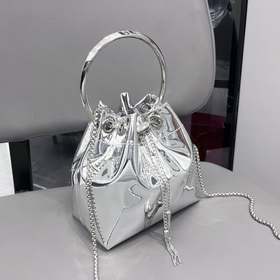 Bolso Mensajero de Cadena Metálica para Mujer - Image 19