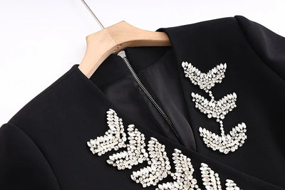 Vestido Elegante de Escote V y Manga Larga para Mujer - Image 29