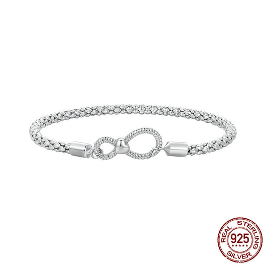 Pulsera de Plata 925 con Símbolo del Infinito - Joyería Minimalista para Mujer - Image 9