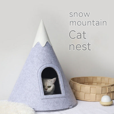 Cama Refugio Montaña Nieve para Mascotas - Image 11
