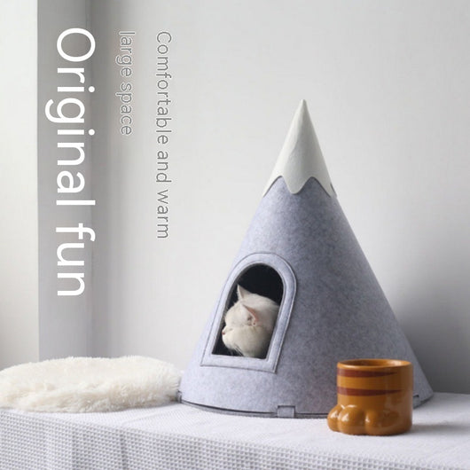 Cama Refugio Montaña Nieve para Mascotas - Image 15