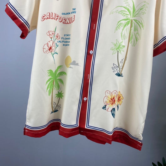 Camisa Estampada de Manga Corta para Hombre - Comodidad de Verano - Image 6