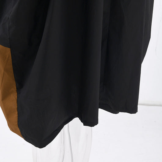 Vestido Camisero Oversized con Estampado de Rayas Irregulares - Image 21