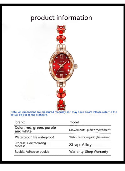 Reloj Deportivo Oval Impermeable para Mujer - Elegancia y Funcionalidad - Image 10