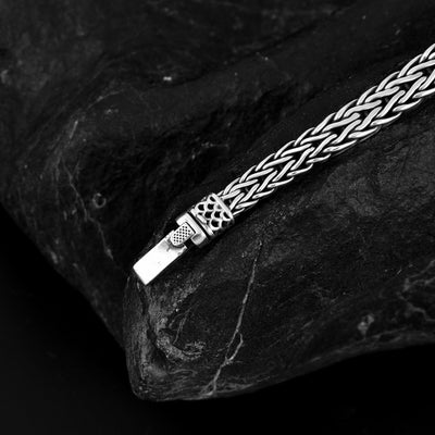 Pulsera de Plata 925 Tejida a Mano - Diseño Fashion - Image 9