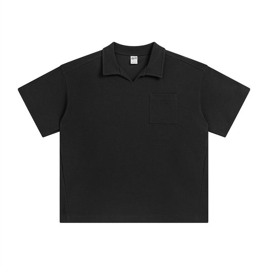 Camisa Casual Americana de Solapa y Manga Corta - Image 16