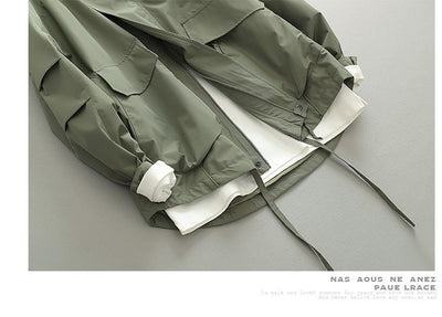 Chaqueta Retro Estilo Japonés para Hombre - Corta, Cortaviento y Amplia - Image 14