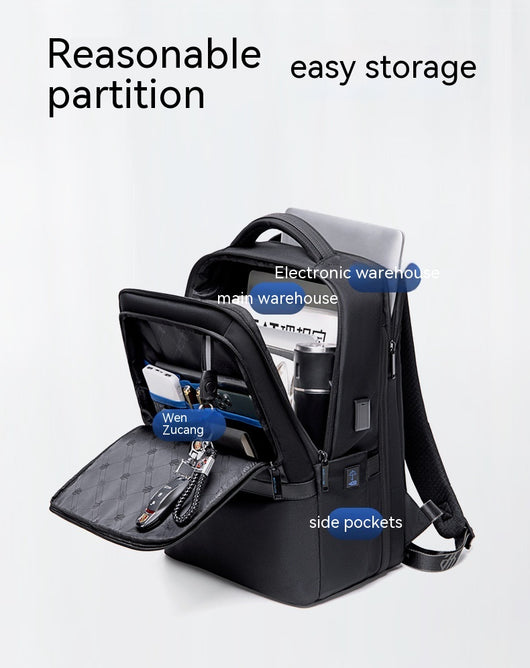 Mochila Ejecutiva de Gran Capacidad para Viajes de Negocios - Image 20