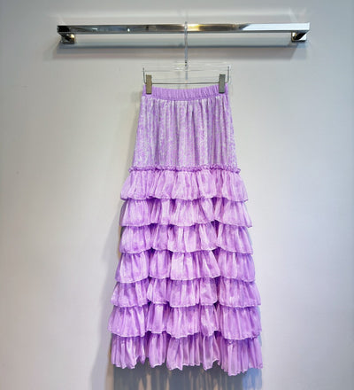 Vestido Pastel Cintura Alta con Costuras Industriales - Image 27