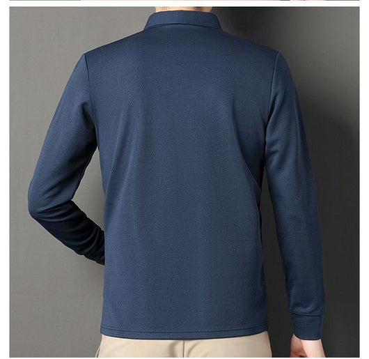 Camisa Casual de Algodón Manga Larga para Hombre - Image 13