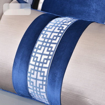 Funda de Almohada Pintura China Azul - Arte Tradicional - Image 18