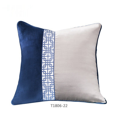 Funda de Almohada Pintura China Azul - Arte Tradicional - Image 20