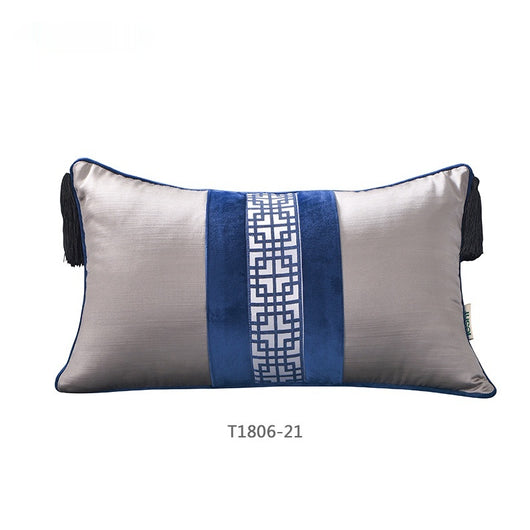 Funda de Almohada Pintura China Azul - Arte Tradicional - Image 21