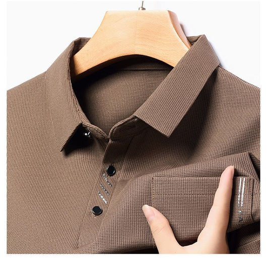 Camisa Casual de Algodón Manga Larga para Hombre - Image 19