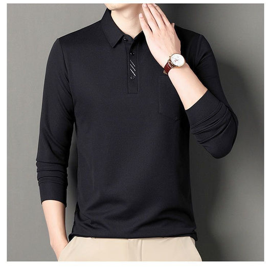 Camisa Casual de Algodón Manga Larga para Hombre - Image 27