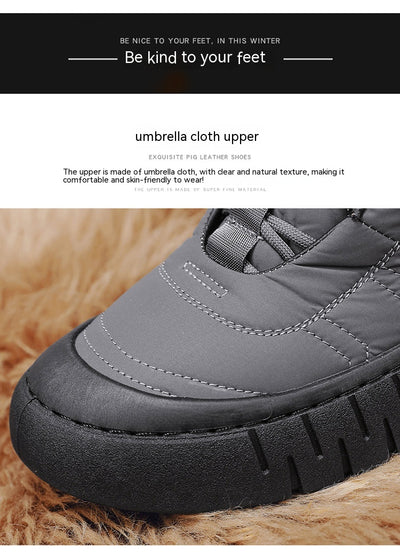 Botas de Invierno Impermeables para Hombre - Aislamiento Térmico y Tracción Antideslizante - Image 10
