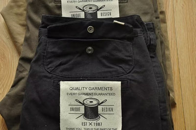 Pantalones de Trabajo Hombre Resistentes a Manchas - Corte Recto Holgado - Image 12