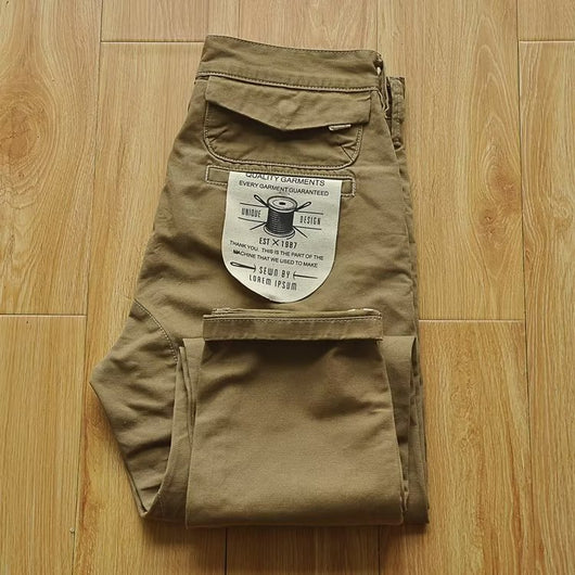 Pantalones de Trabajo Hombre Resistentes a Manchas - Corte Recto Holgado - Image 16