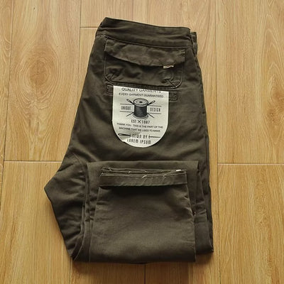 Pantalones de Trabajo Hombre Resistentes a Manchas - Corte Recto Holgado - Image 18