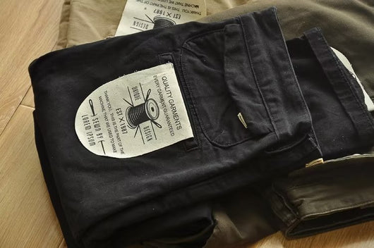 Pantalones de Trabajo Hombre Resistentes a Manchas - Corte Recto Holgado - Image 26