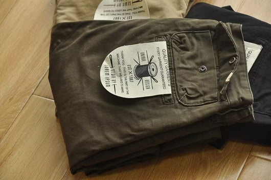 Pantalones de Trabajo Hombre Resistentes a Manchas - Corte Recto Holgado - Image 27