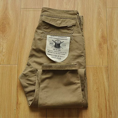 Pantalones de Trabajo Hombre Resistentes a Manchas - Corte Recto Holgado - Image 28