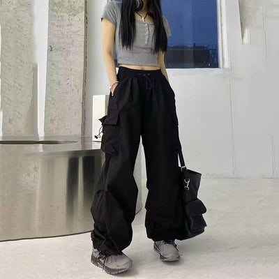 Pantalones Rectos Anchos Casual - Image 34