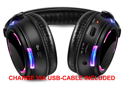 Auriculares Inalámbricos para Fiesta Silenciosa - Disco Ball Silencioso - Image 10