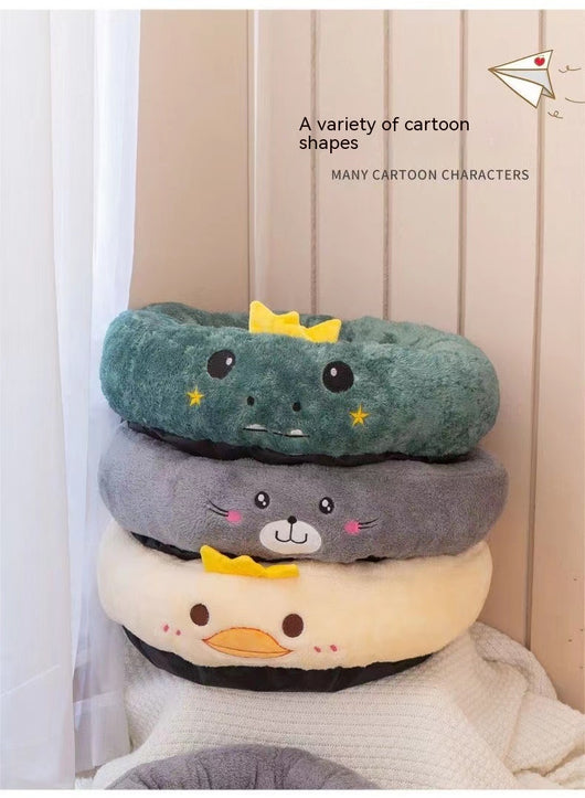 Cama Térmica para Mascotas con Bordado de Estaciones - Abrigo Universal Invierno - Image 12