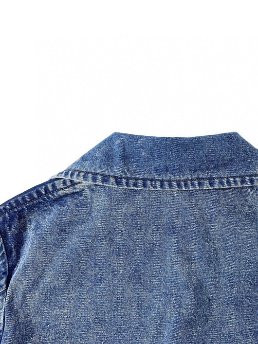 Abrigo Trinchera de Mezclilla para Mujer - Image 20