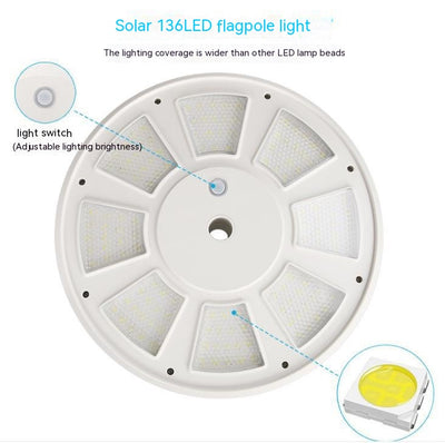 Lámpara Solar de Carpa con 136 LEDs - Image 12