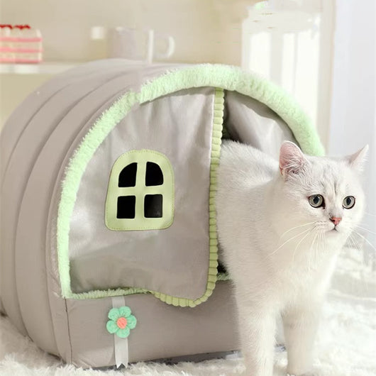Cama Térmica Cerrada para Gatos - Protección en Todas las Estaciones - Image 7