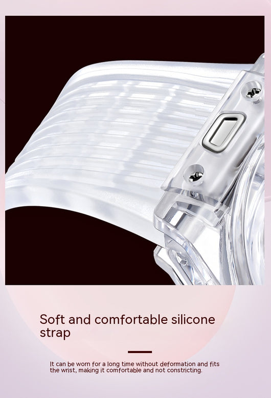 Reloj Automático Mecánico para Hombre Resistente al Agua con Esfera Transparente - Image 26